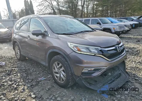 2016 Honda Cr-V Exl из США, поврежденный, VIN 5J6RM4H77GL112916